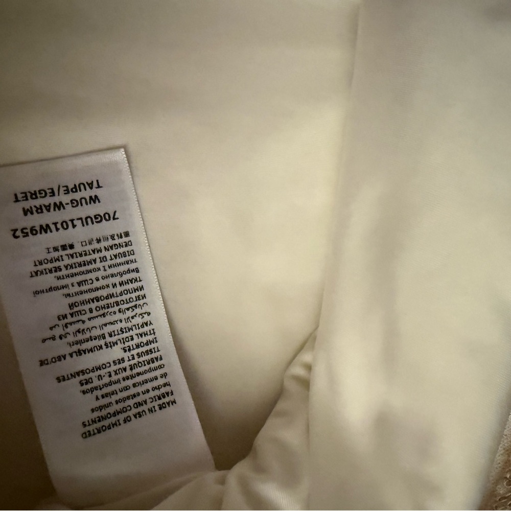 bebe Cream Sleeveless V-Neck Sheath Dress - Picture 4 of 4